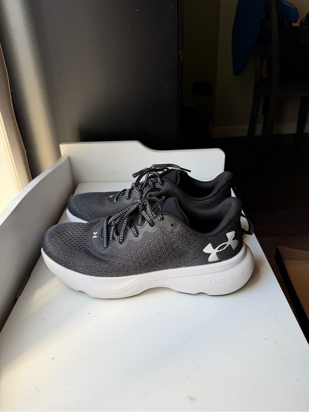 Under Armour Men's Black HOVR Running Shoes